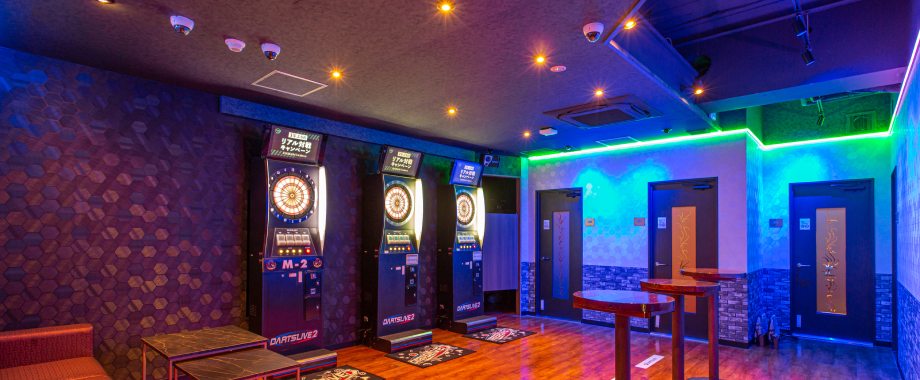 個室をご利用のお客様には、ダーツもご自由にお楽しみいただけます。