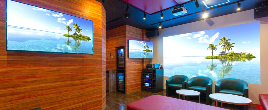 メキシコをイメージしたテキーラルーム