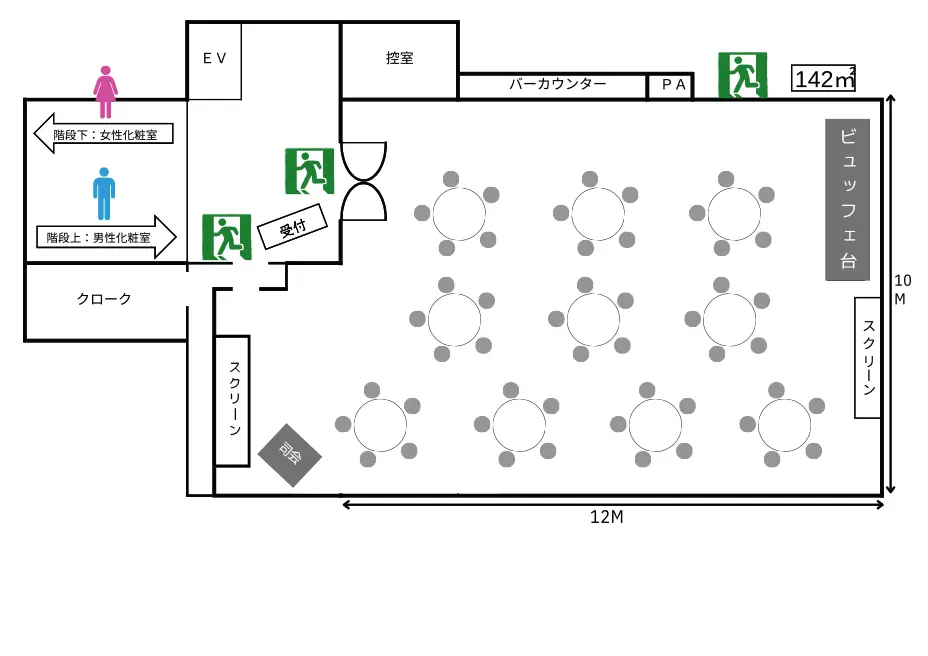 会場レイアウト