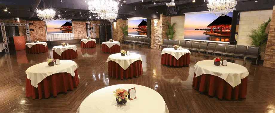 ビル内最大規模のパーティー会場